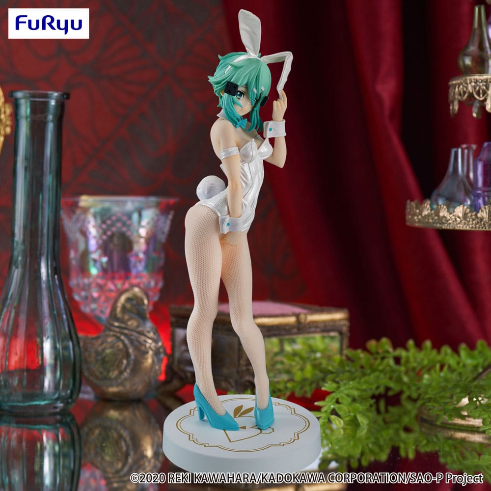 Sword Art Online BiCute Bunnies PVC Statue Sinon White Pearl Ver. 28 cm Prizefiguren Yokina