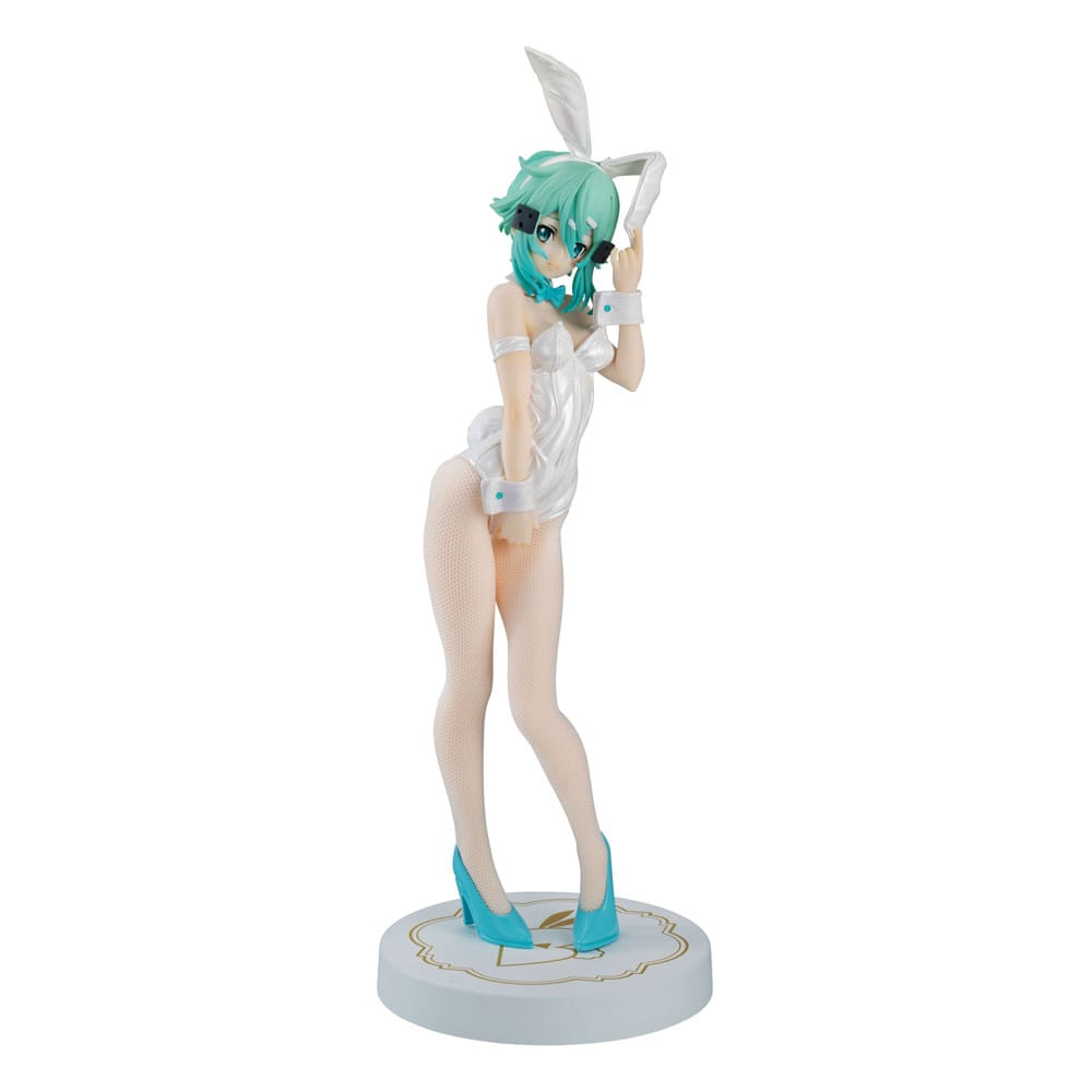 Sword Art Online BiCute Bunnies PVC Statue Sinon White Pearl Ver. 28 cm Prizefiguren Yokina