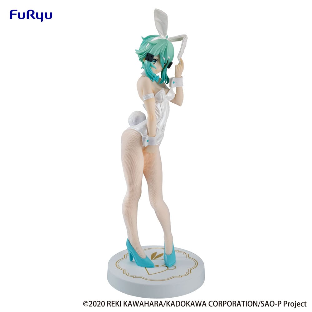 Sword Art Online BiCute Bunnies PVC Statue Sinon White Pearl Ver. 28 cm Prizefiguren Yokina