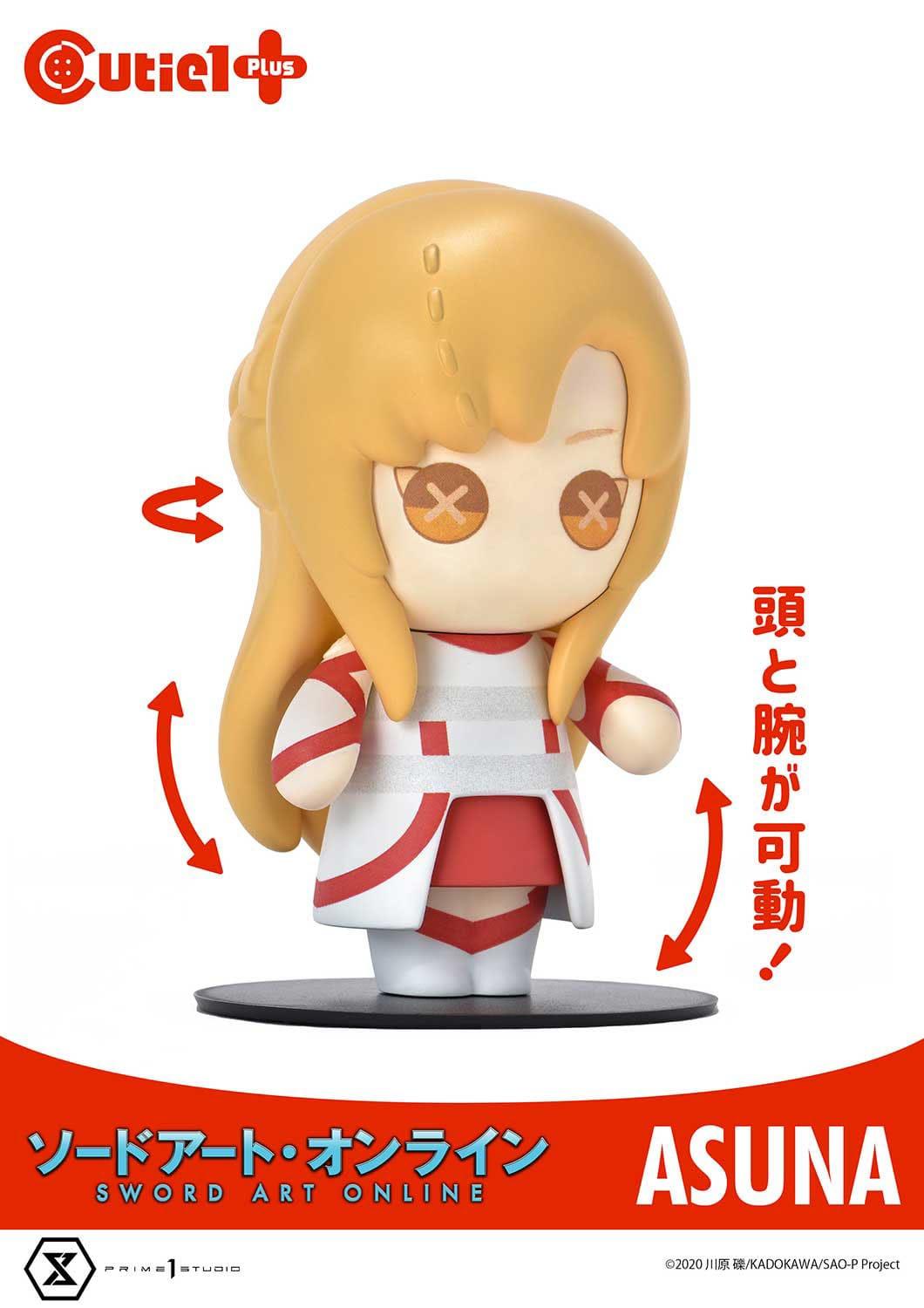 Sword Art Online Cutie1 PVC Figur Asuna 13 cm Minifiguren Yokina