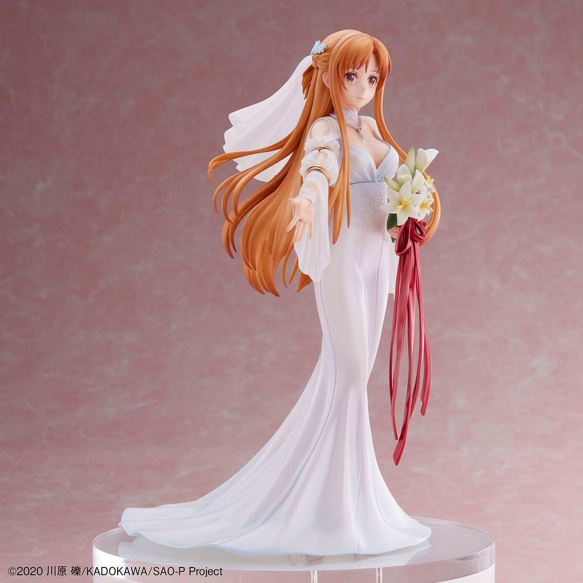 Sword Art Online PVC Statue 1/7 Asuna Wedding Ver. 25 cm Scalefiguren Yokina