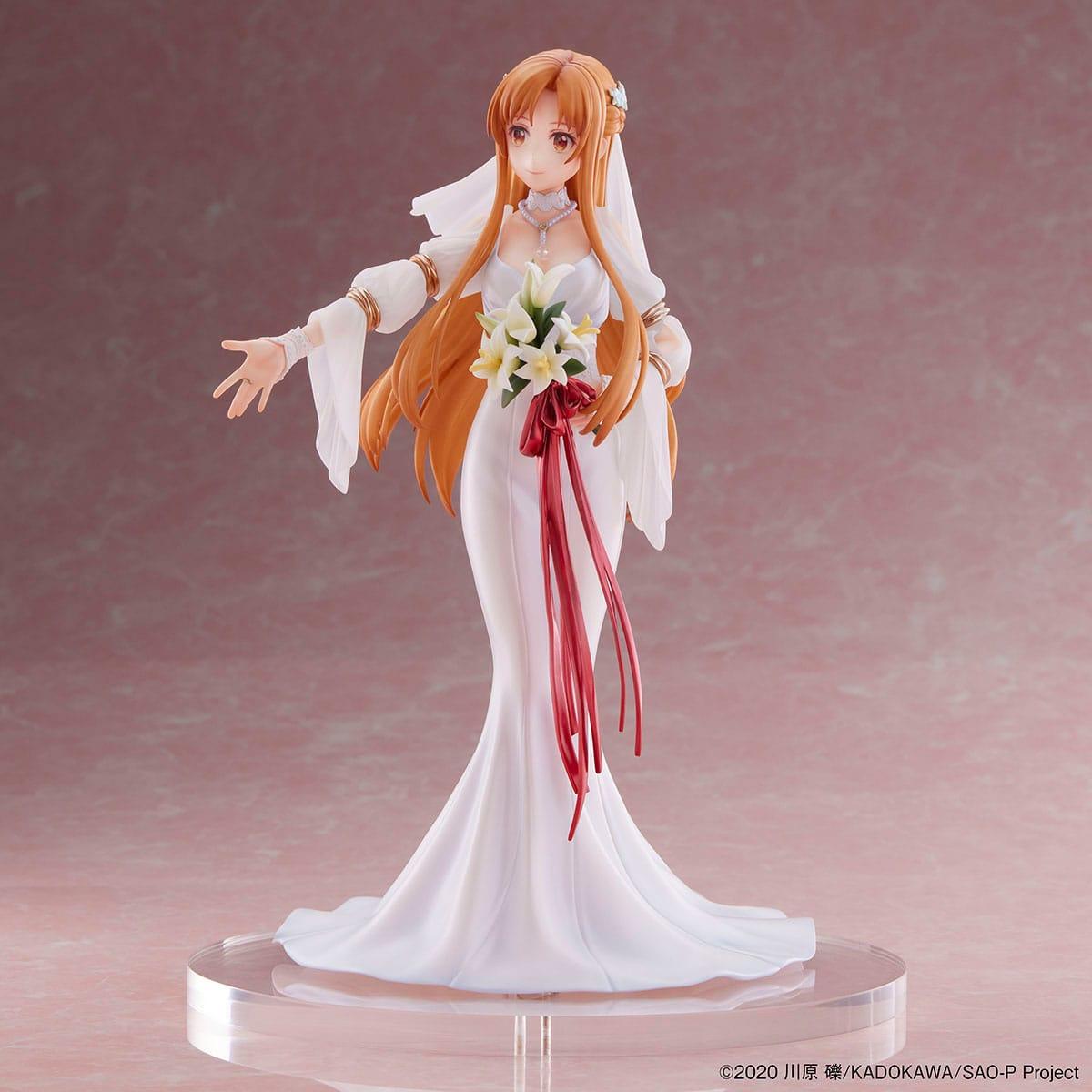 Sword Art Online PVC Statue 1/7 Asuna Wedding Ver. 25 cm Scalefiguren Yokina