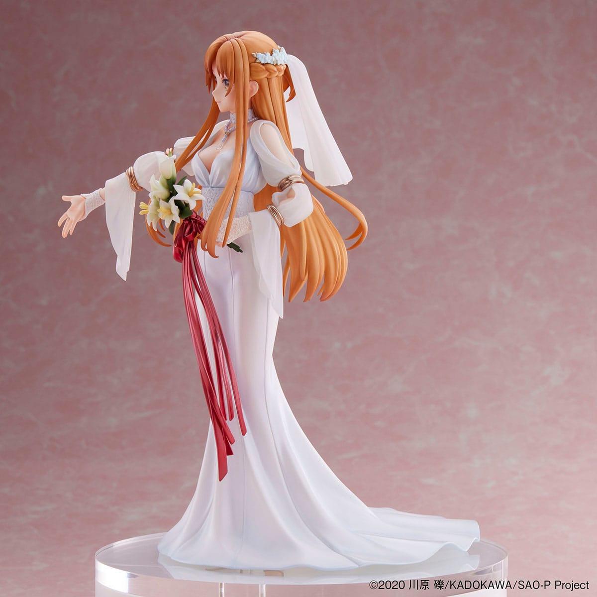 Sword Art Online PVC Statue 1/7 Asuna Wedding Ver. 25 cm Scalefiguren Yokina