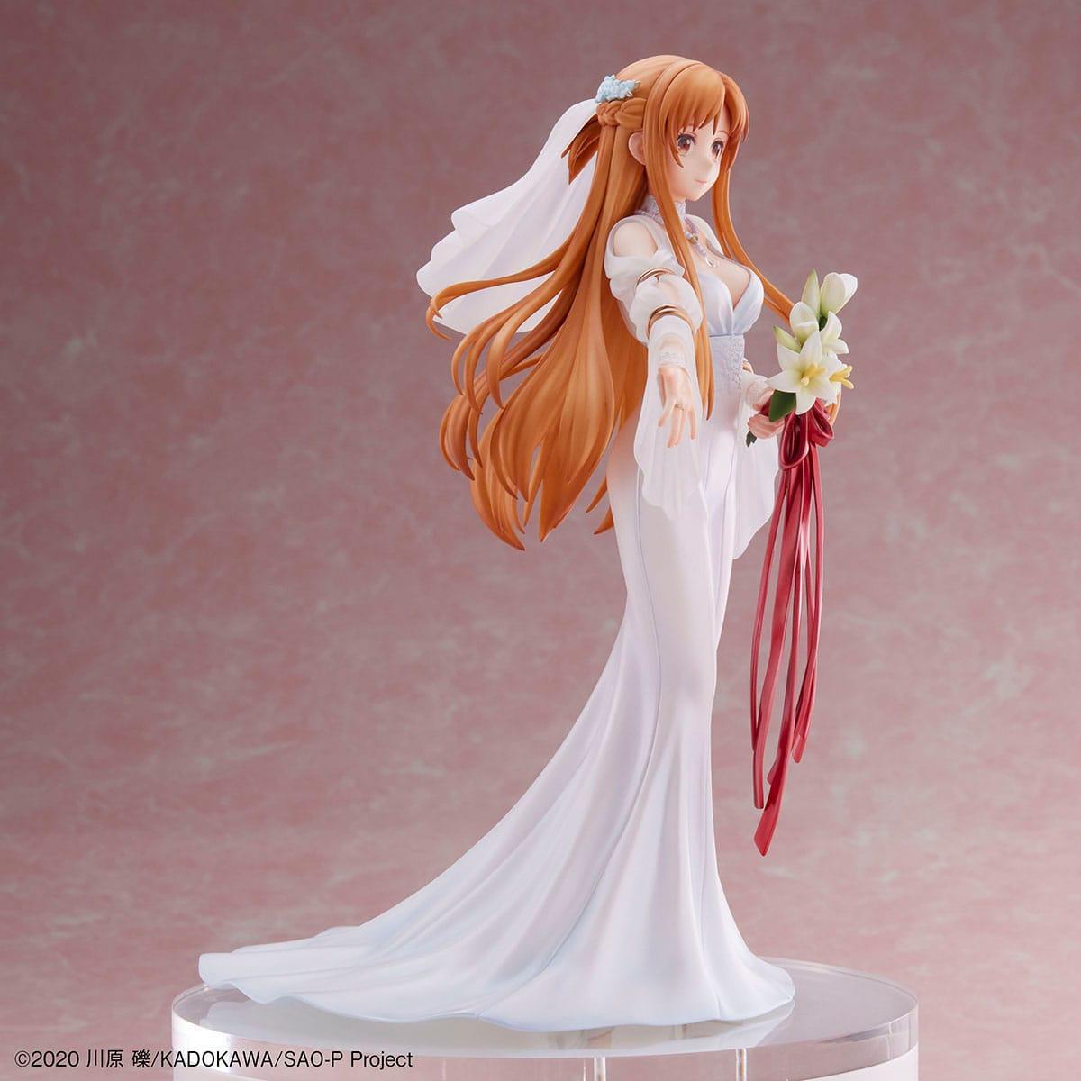 Sword Art Online PVC Statue 1/7 Asuna Wedding Ver. 25 cm Scalefiguren Yokina