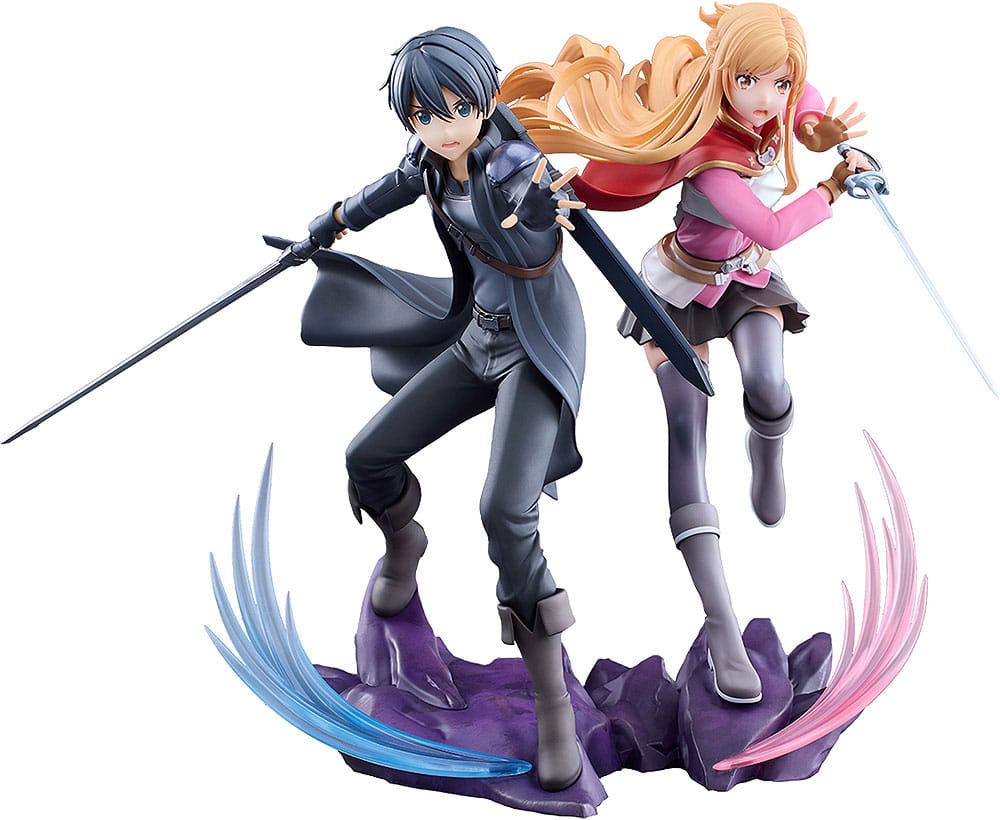 Sword Art Online Statue 1/7 Progressive Scherzo of Deep Night Kirito & Asuna Set Scalefiguren Yokina