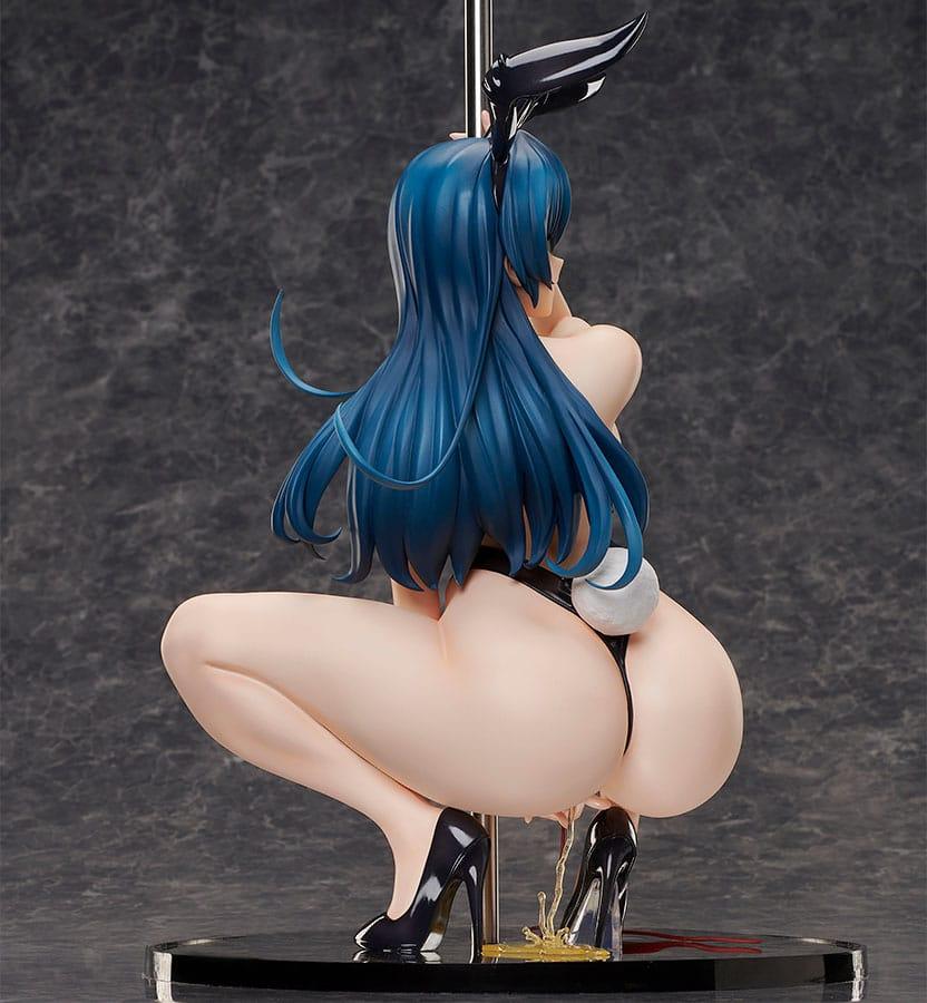 Taimanin Series PVC Statue 1/4 Asagi Igawa Bare Leg Bunny Ver. 38 cm Hentai Yokina