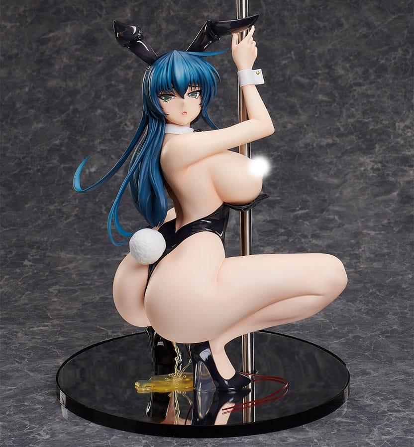 Taimanin Series PVC Statue 1/4 Asagi Igawa Bare Leg Bunny Ver. 38 cm Hentai Yokina