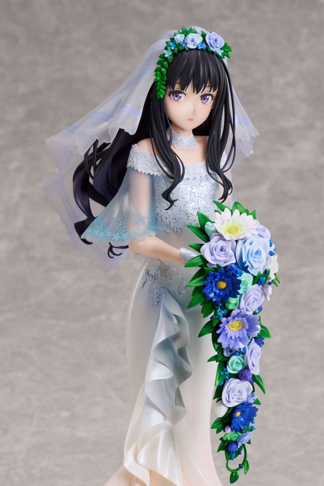 Takina Inoue Wedding dress Ver. 25 cm Lycoris Recoil PVC Statue 1/7 Scalefiguren Yokina