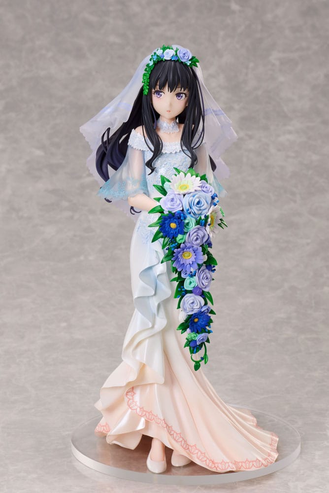 Takina Inoue Wedding dress Ver. 25 cm Lycoris Recoil PVC Statue 1/7 Scalefiguren Yokina