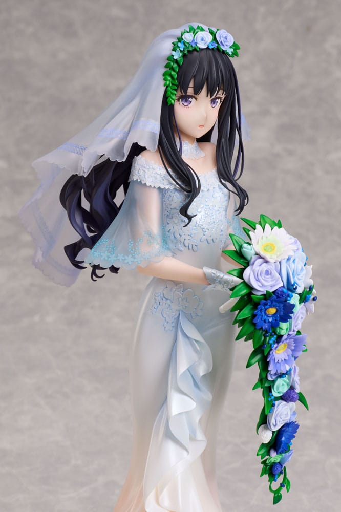 Takina Inoue Wedding dress Ver. 25 cm Lycoris Recoil PVC Statue 1/7 Scalefiguren Yokina