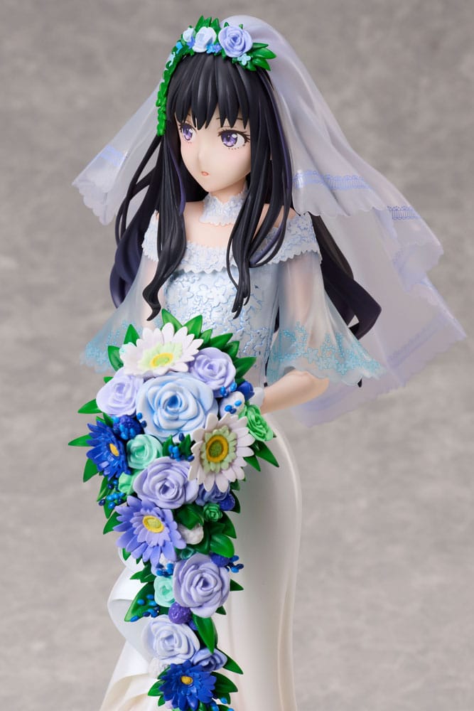 Takina Inoue Wedding dress Ver. 25 cm Lycoris Recoil PVC Statue 1/7 Scalefiguren Yokina
