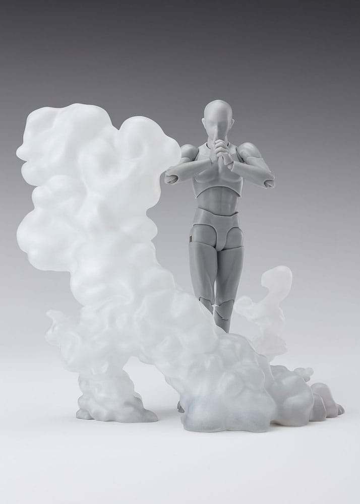 Tamashii Effect Actionfiguren-Zubehör Smoke White Version for S.H.Figuarts Figurenständer Yokina
