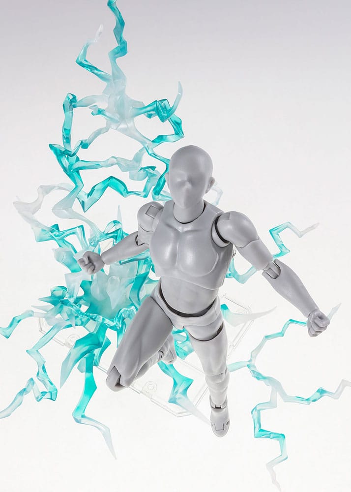 Tamashii Effect Actionfiguren-Zubehör Thunder Green Version for S.H.Figuarts Figurenständer Yokina