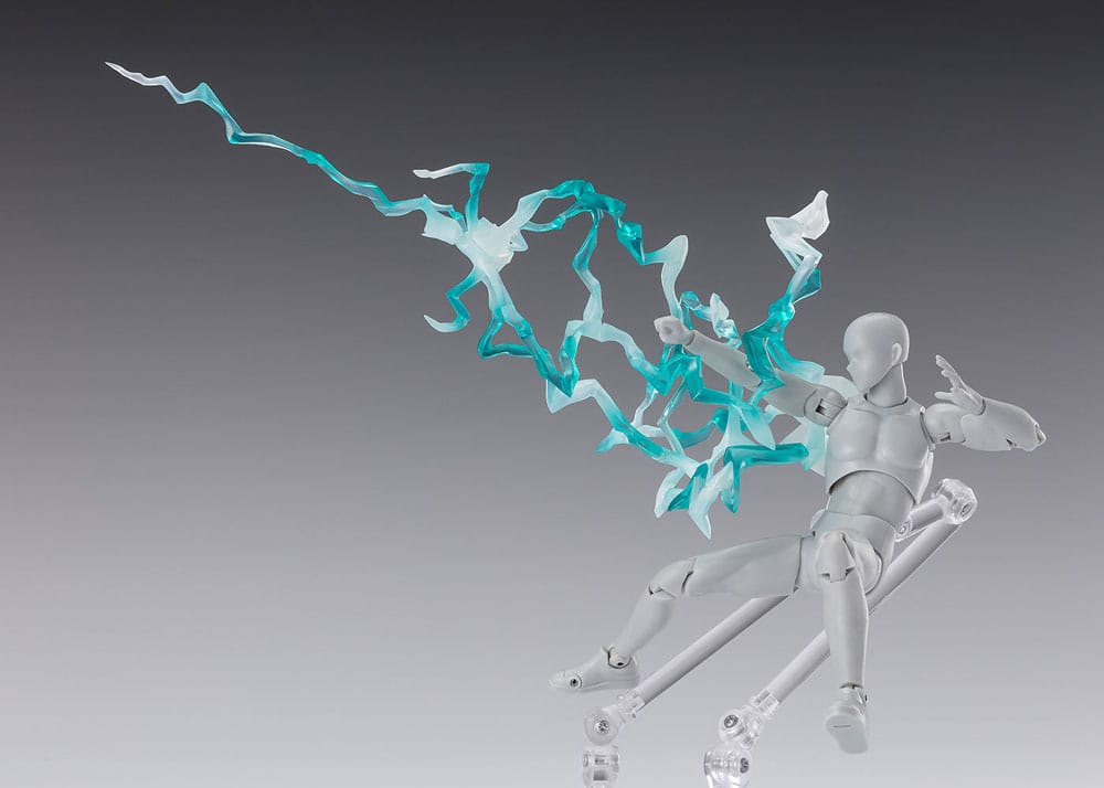 Tamashii Effect Actionfiguren-Zubehör Thunder Green Version for S.H.Figuarts Figurenständer Yokina