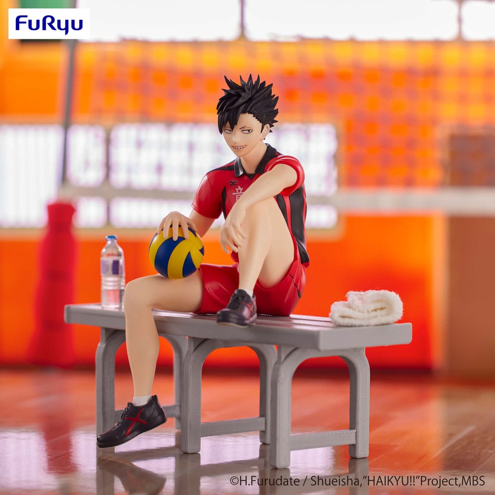 Tetsuro Kuroo Noodle Stopper PVC Statue 14 cm Haikyu!! Prizefiguren Yokina
