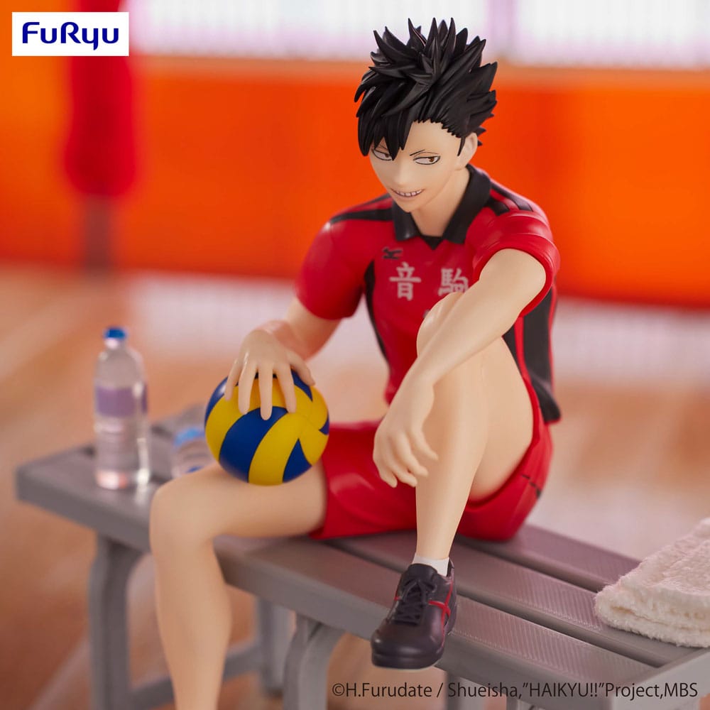 Tetsuro Kuroo Noodle Stopper PVC Statue 14 cm Haikyu!! Prizefiguren Yokina