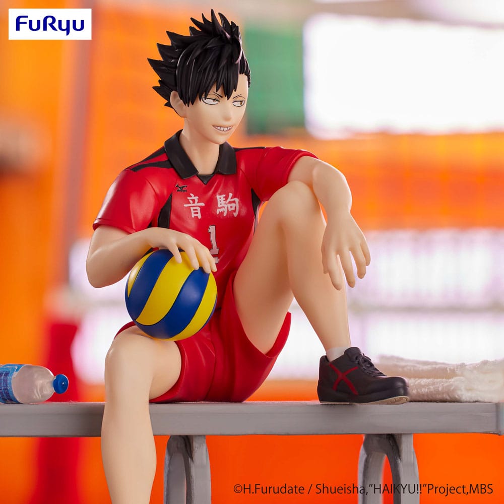 Tetsuro Kuroo Noodle Stopper PVC Statue 14 cm Haikyu!! Prizefiguren Yokina