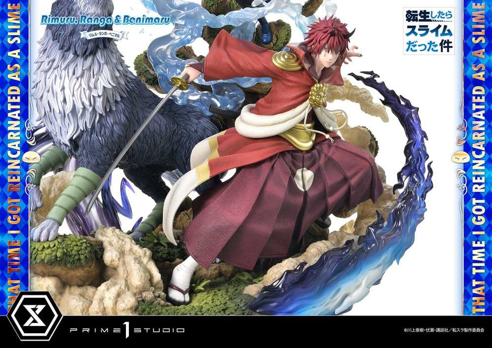 That Time I Got Reincarnated as a Slime Concept Masterline Series Statue 1/6 Rimuru, Ranga and Benimaru Deluxe Version 59 cm Scalefiguren Yokina