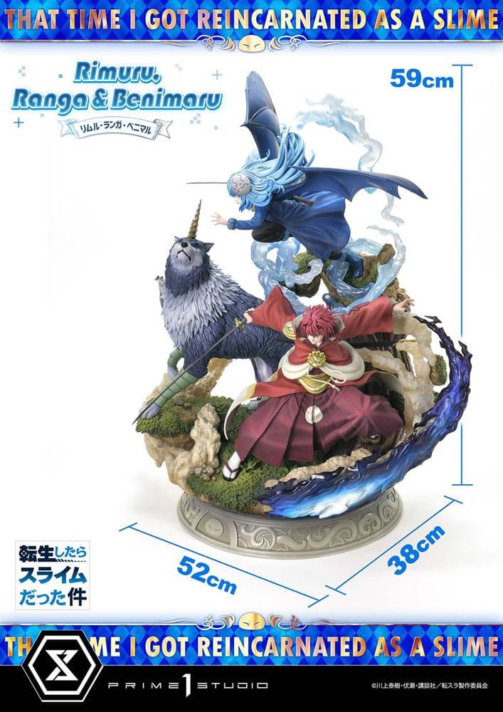 That Time I Got Reincarnated as a Slime Concept Masterline Series Statue 1/6 Rimuru, Ranga and Benimaru Deluxe Version 59 cm Scalefiguren Yokina