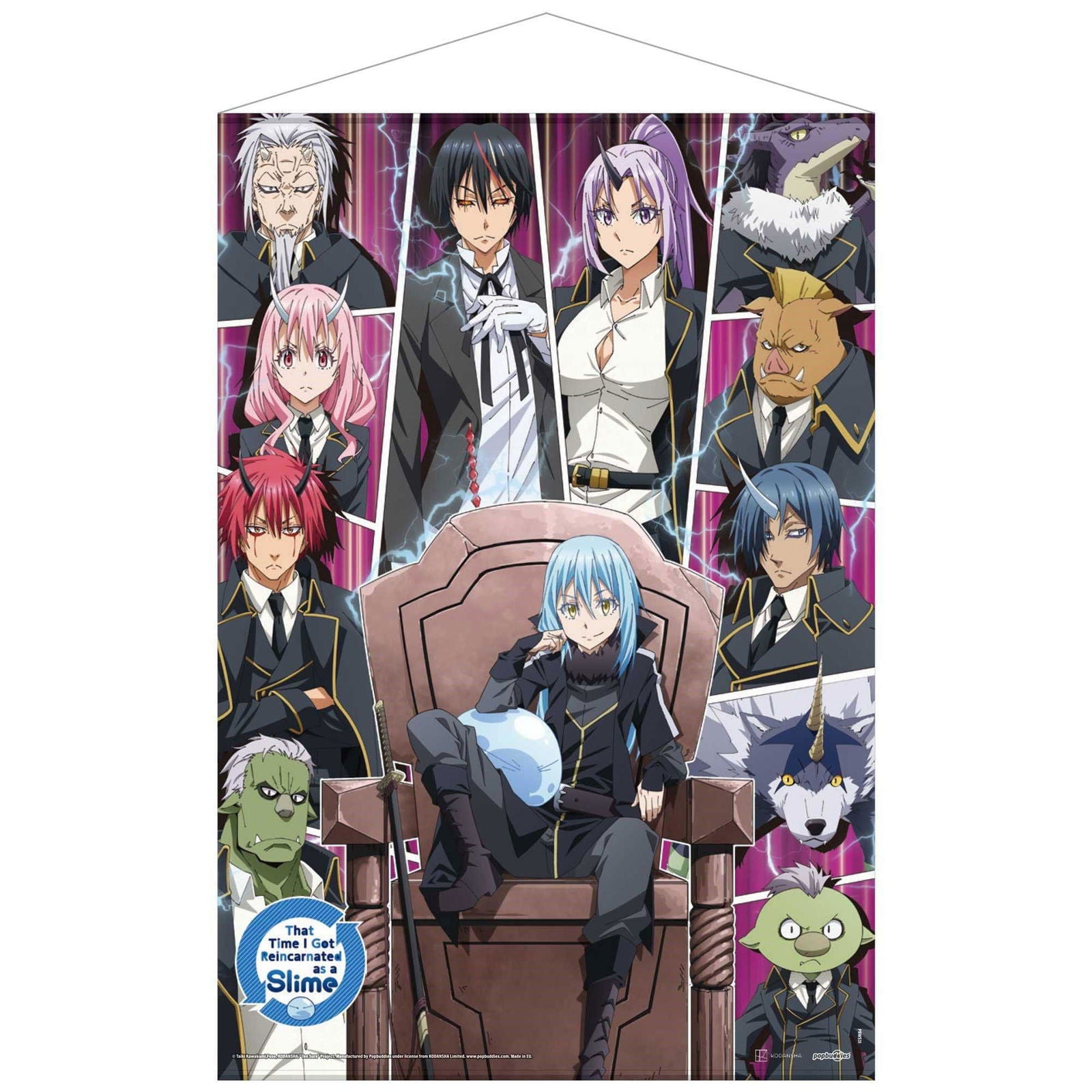 That Time I Got Reincarnated as a Slime Wandrolle Key Art S2 61 x 91 cm Wandrolle Yokina