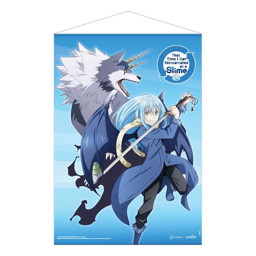 That Time I Got Reincarnated as a Slime Wandrolle Rimuru & Ranga 50 x 70 cm Wandrolle Yokina