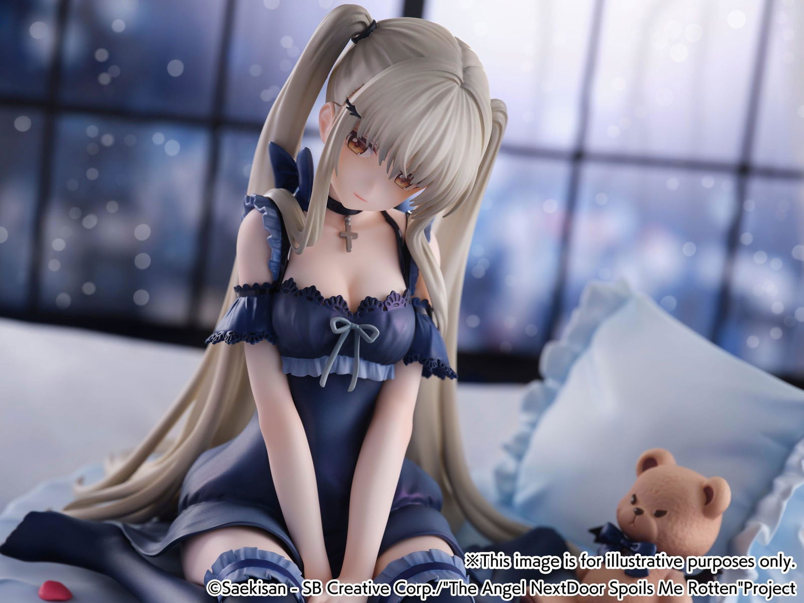 The Angel Next Door Spoils Me Rotten SHIBUYA SCRAMBLE FIGURE PVC Statue 1/6 Mahiru Shiina - Little Devil Ver. - 15 cm Scalefiguren Yokina