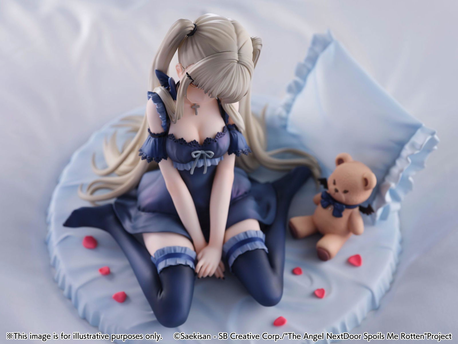 The Angel Next Door Spoils Me Rotten SHIBUYA SCRAMBLE FIGURE PVC Statue 1/6 Mahiru Shiina - Little Devil Ver. - 15 cm Scalefiguren Yokina