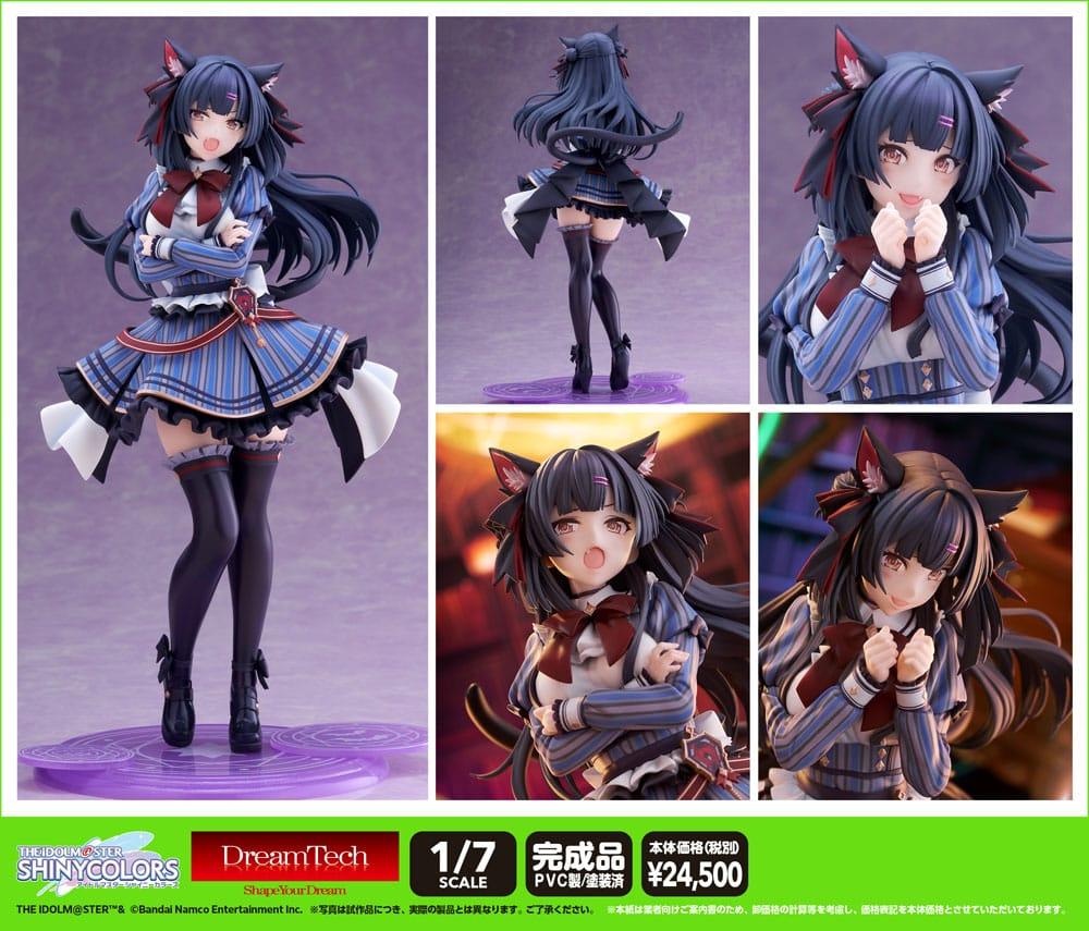 The Idolmaster Shiny Colors PVC Statue 1/7 Midnight Monster Fuyuko Mayuzumi DT-191 25 cm Scalefiguren Yokina