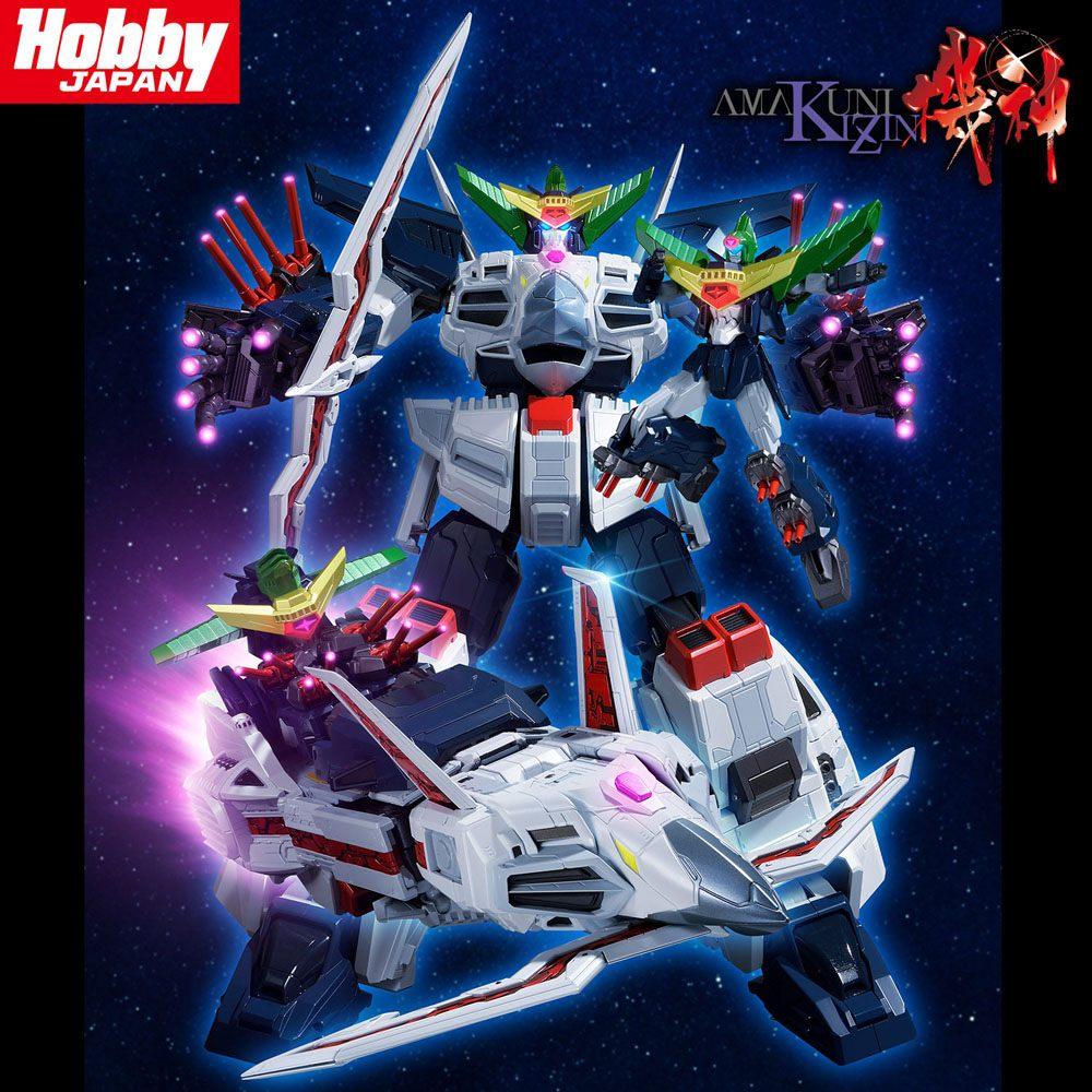 The King of Braves GaoGaiGar Final Amakuni Kizin Diecast Actionfigur King J-Der (re-run) 27 cm Figmas Yokina