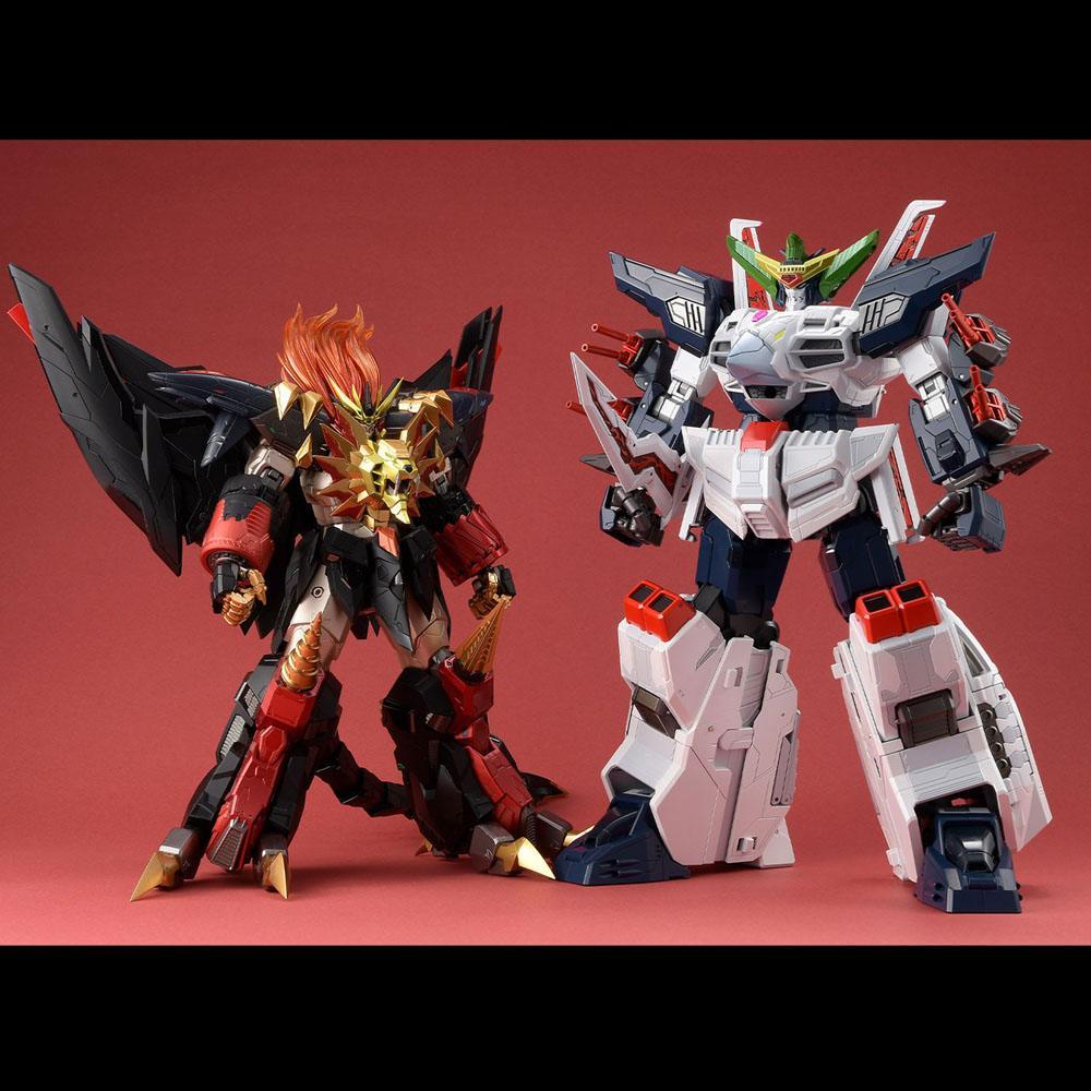 The King of Braves GaoGaiGar Final Amakuni Kizin Diecast Actionfigur King J-Der (re-run) 27 cm Figmas Yokina
