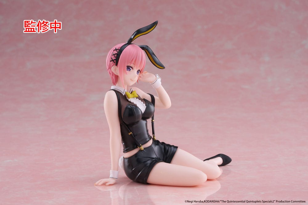 The Quintessential Quintuplets 3 PVC Statue Desktop Cute Figure Ichika Nakano Bunny Ver. 13 cm Prizefiguren Yokina