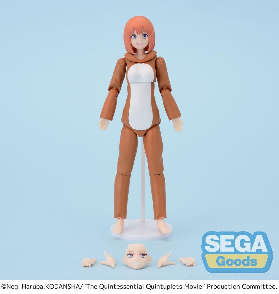 The Quintessential Quintuplets Actionfiguren Movingood!!! Yotsuba Nakano 15 cm Figmas Yokina