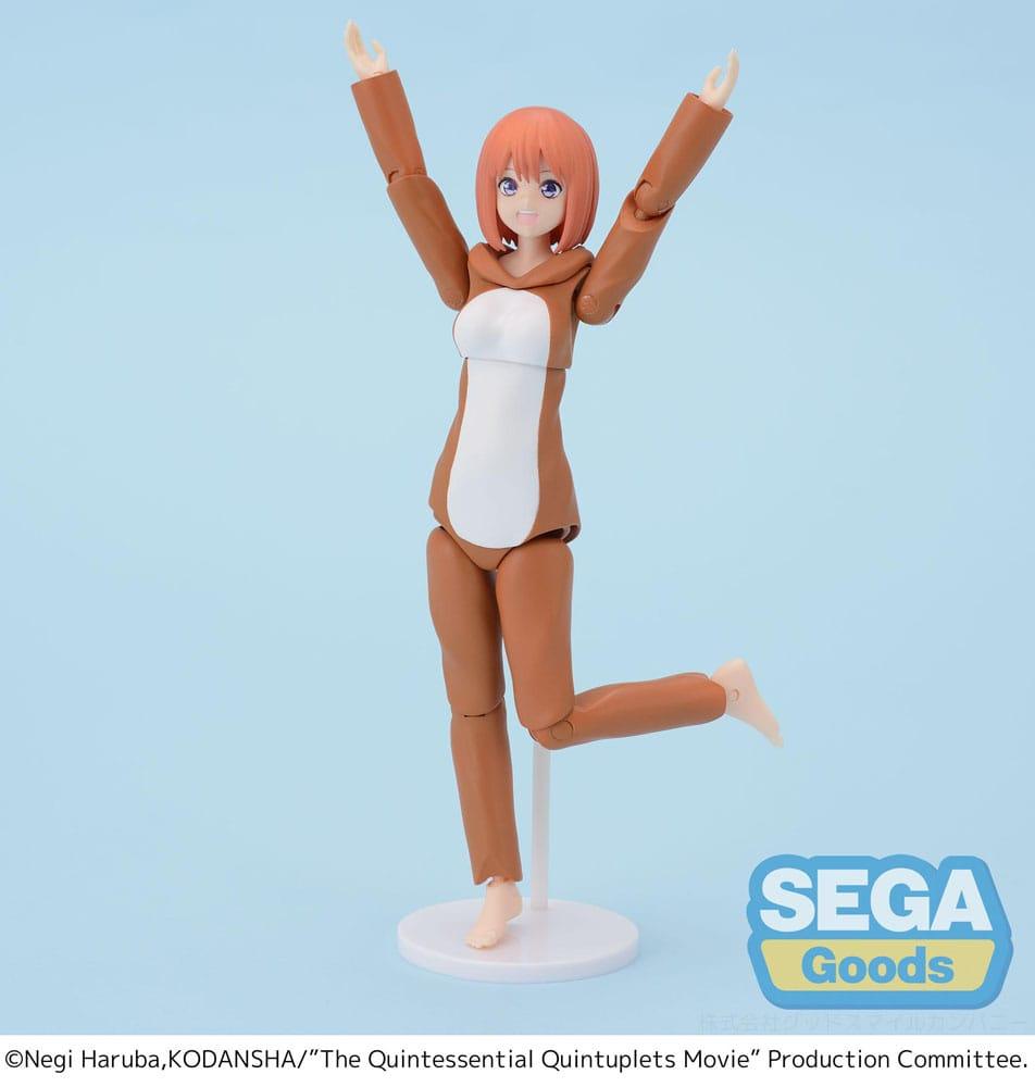 The Quintessential Quintuplets Actionfiguren Movingood!!! Yotsuba Nakano 15 cm Figmas Yokina
