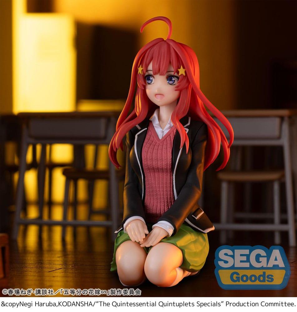 The Quintessential Quintuplets Specials PM Perching PVC Statue Itsuki Nakano 10 cm Prizefiguren Yokina