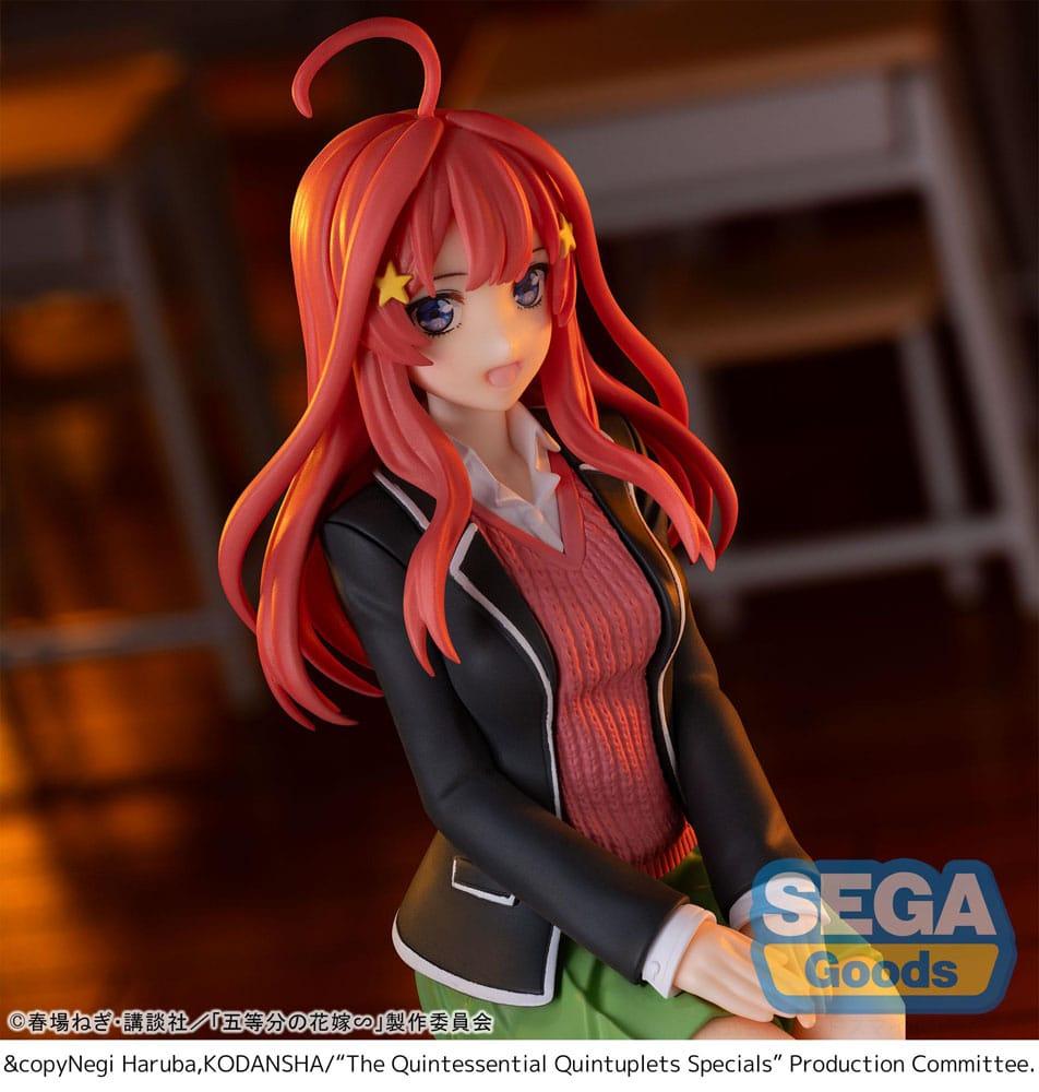 The Quintessential Quintuplets Specials PM Perching PVC Statue Itsuki Nakano 10 cm Prizefiguren Yokina