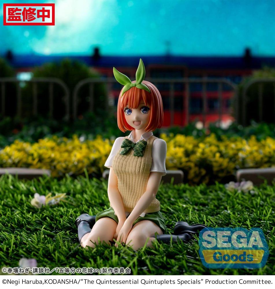 The Quintessential Quintuplets Specials PM Perching PVC Statue Yotsuba Nakano 9 cm Prizefiguren Yokina