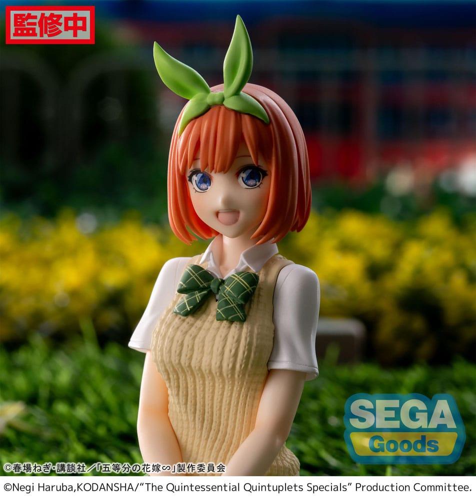 The Quintessential Quintuplets Specials PM Perching PVC Statue Yotsuba Nakano 9 cm Prizefiguren Yokina