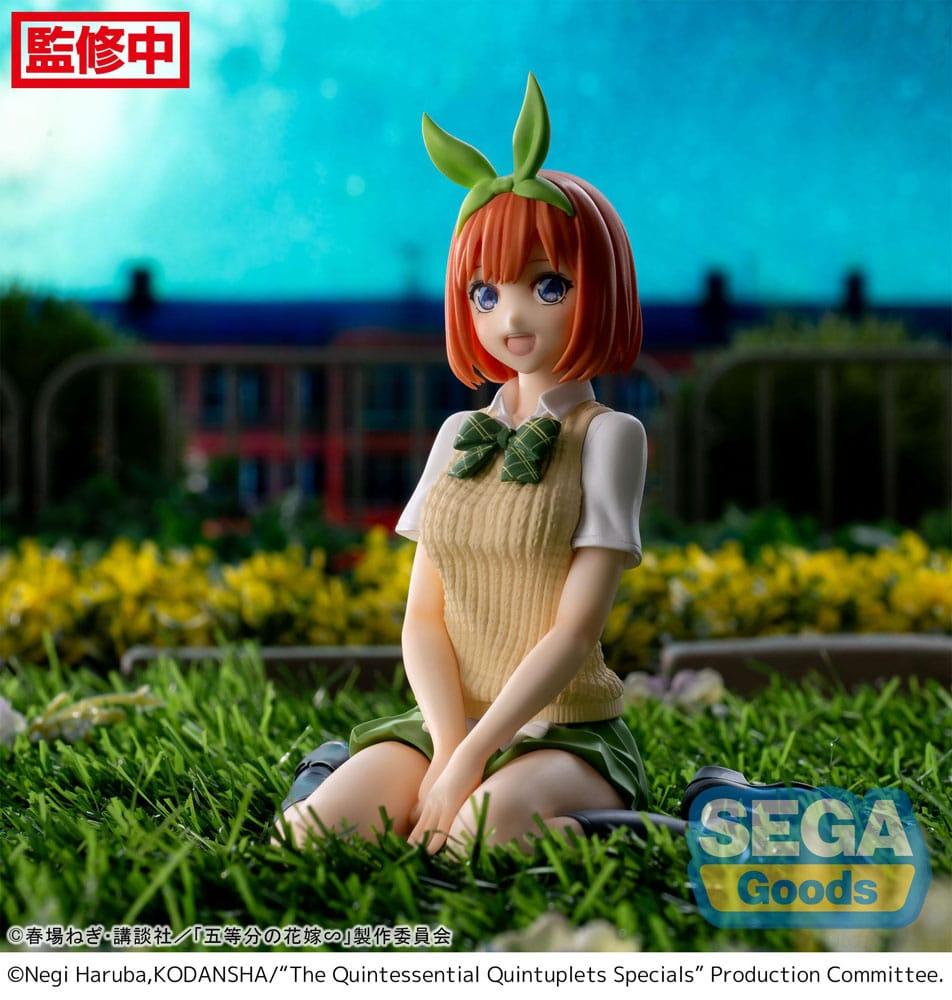 The Quintessential Quintuplets Specials PM Perching PVC Statue Yotsuba Nakano 9 cm Prizefiguren Yokina