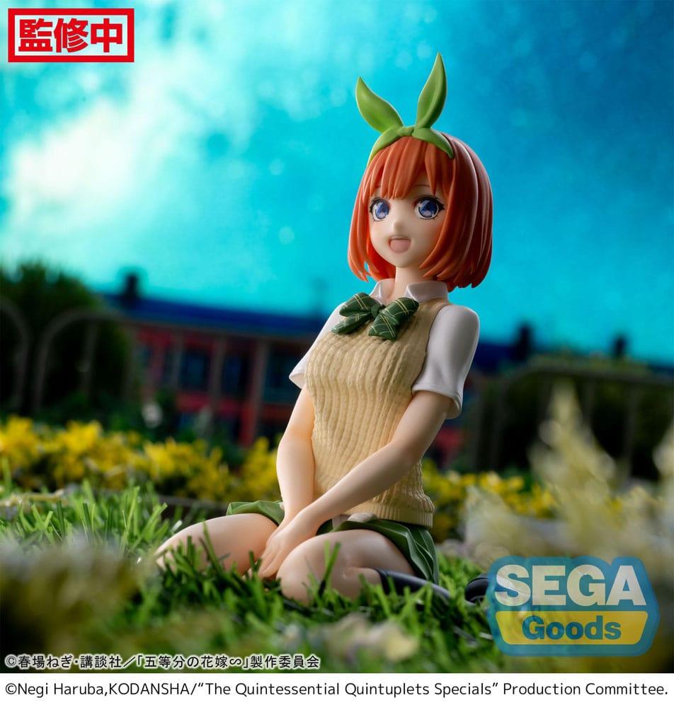 The Quintessential Quintuplets Specials PM Perching PVC Statue Yotsuba Nakano 9 cm Prizefiguren Yokina
