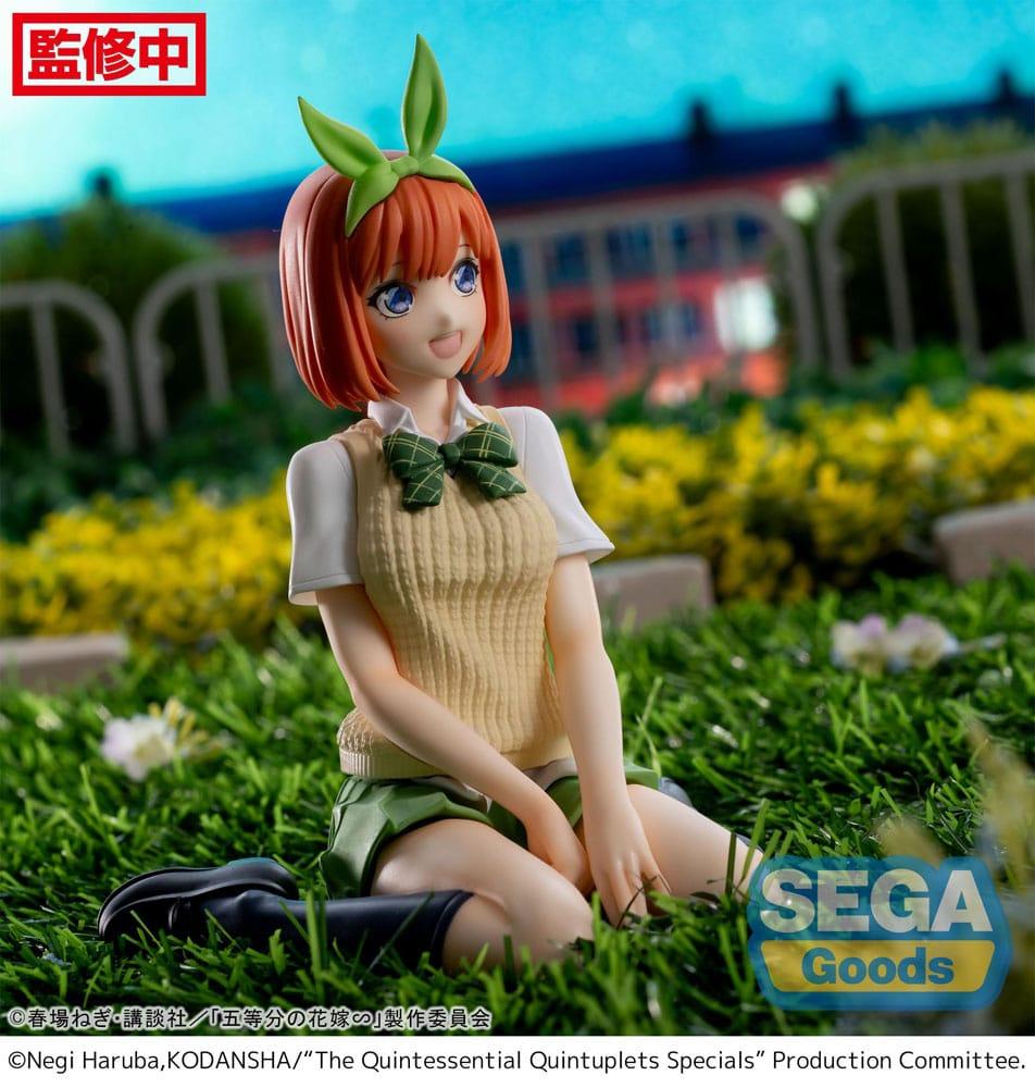 The Quintessential Quintuplets Specials PM Perching PVC Statue Yotsuba Nakano 9 cm Prizefiguren Yokina