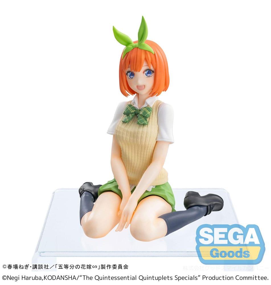 The Quintessential Quintuplets Specials PM Perching PVC Statue Yotsuba Nakano 9 cm Prizefiguren Yokina