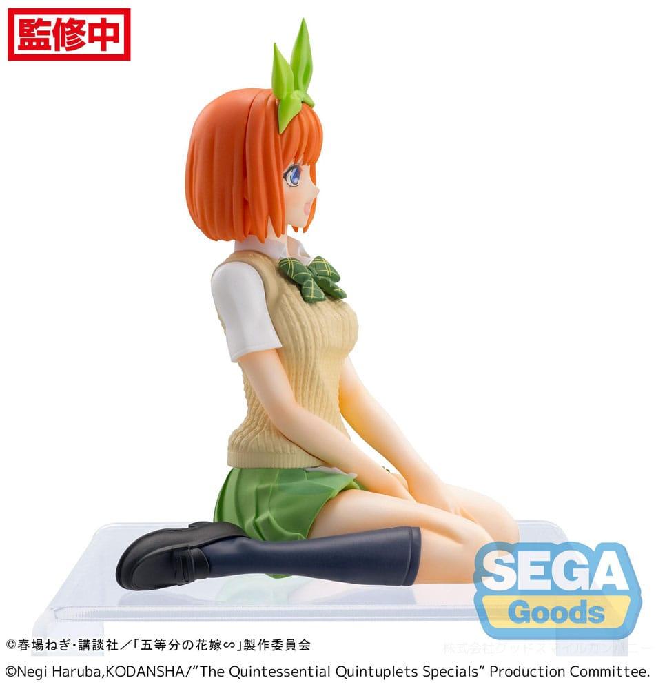 The Quintessential Quintuplets Specials PM Perching PVC Statue Yotsuba Nakano 9 cm Prizefiguren Yokina