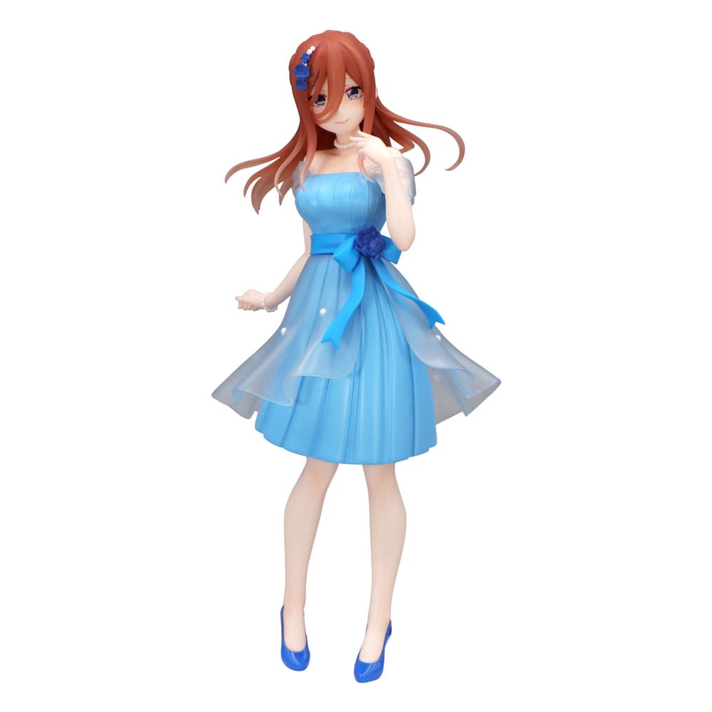 The Quintessential Quintuplets Trio-Try-iT PVC Statue Nakano Miku Pastel Dress Ver. 21 cm Prizefiguren Yokina