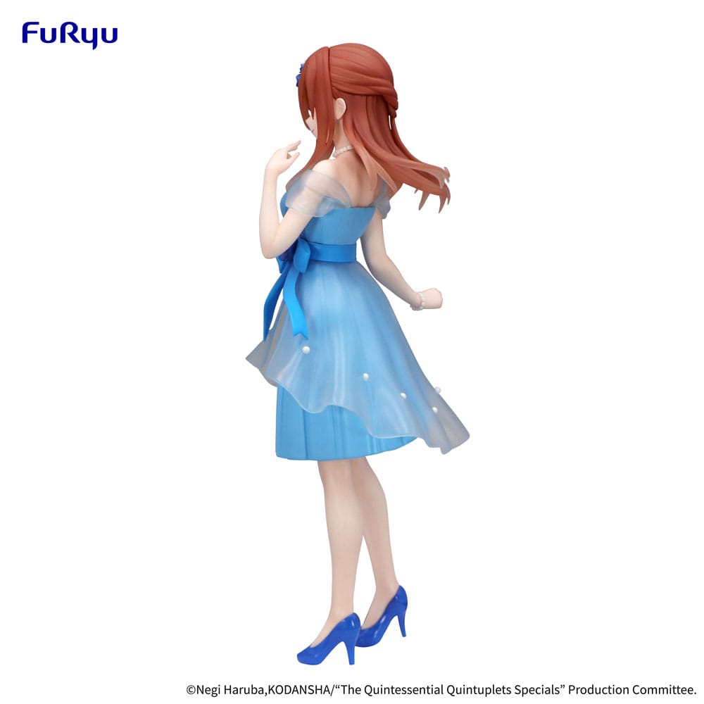 The Quintessential Quintuplets Trio-Try-iT PVC Statue Nakano Miku Pastel Dress Ver. 21 cm Prizefiguren Yokina