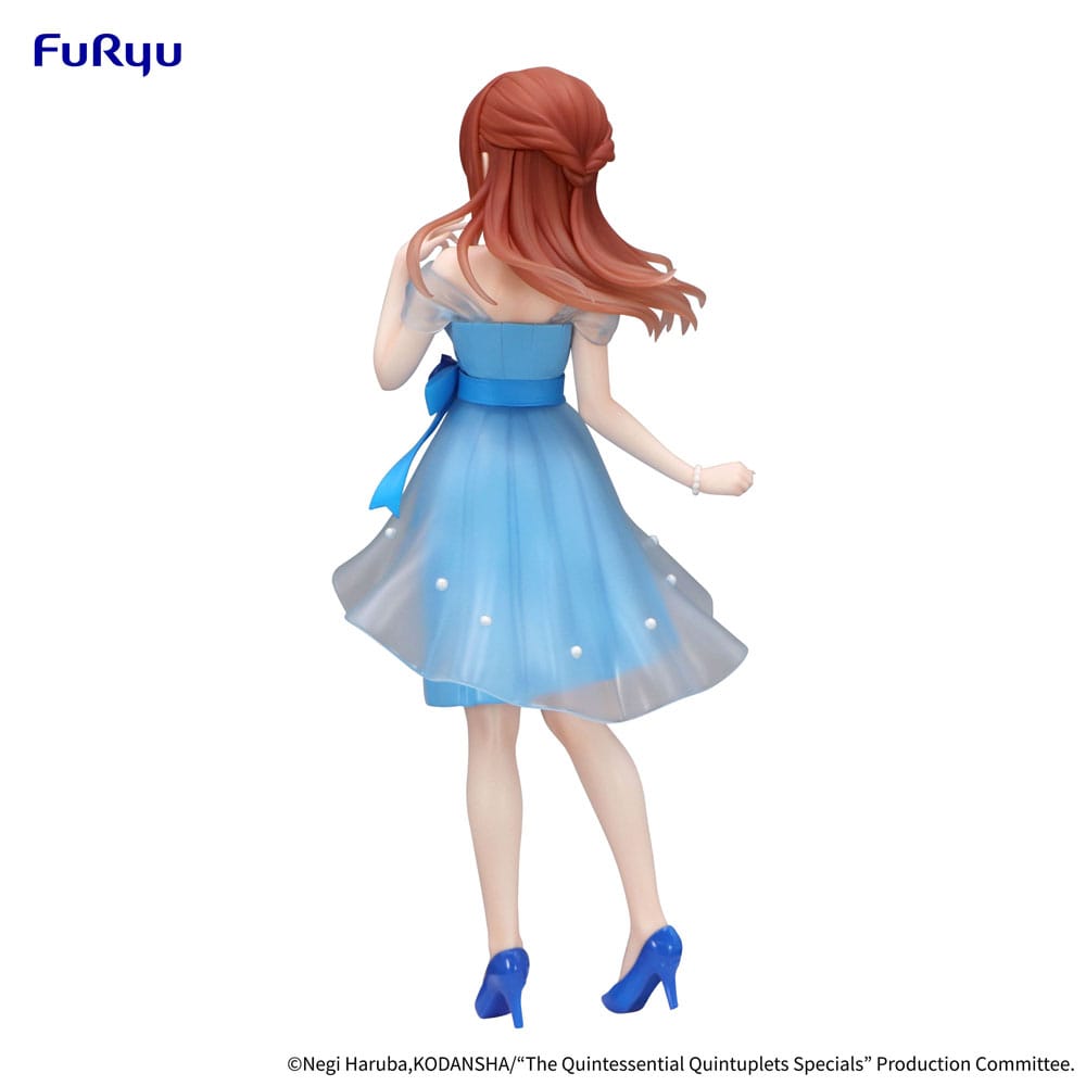 The Quintessential Quintuplets Trio-Try-iT PVC Statue Nakano Miku Pastel Dress Ver. 21 cm Prizefiguren Yokina