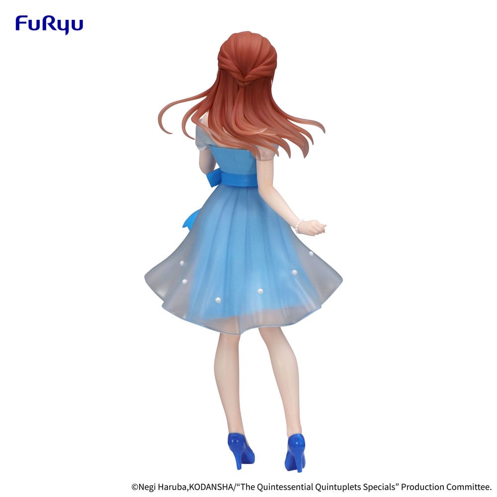 The Quintessential Quintuplets Trio-Try-iT PVC Statue Nakano Miku Pastel Dress Ver. 21 cm Prizefiguren Yokina