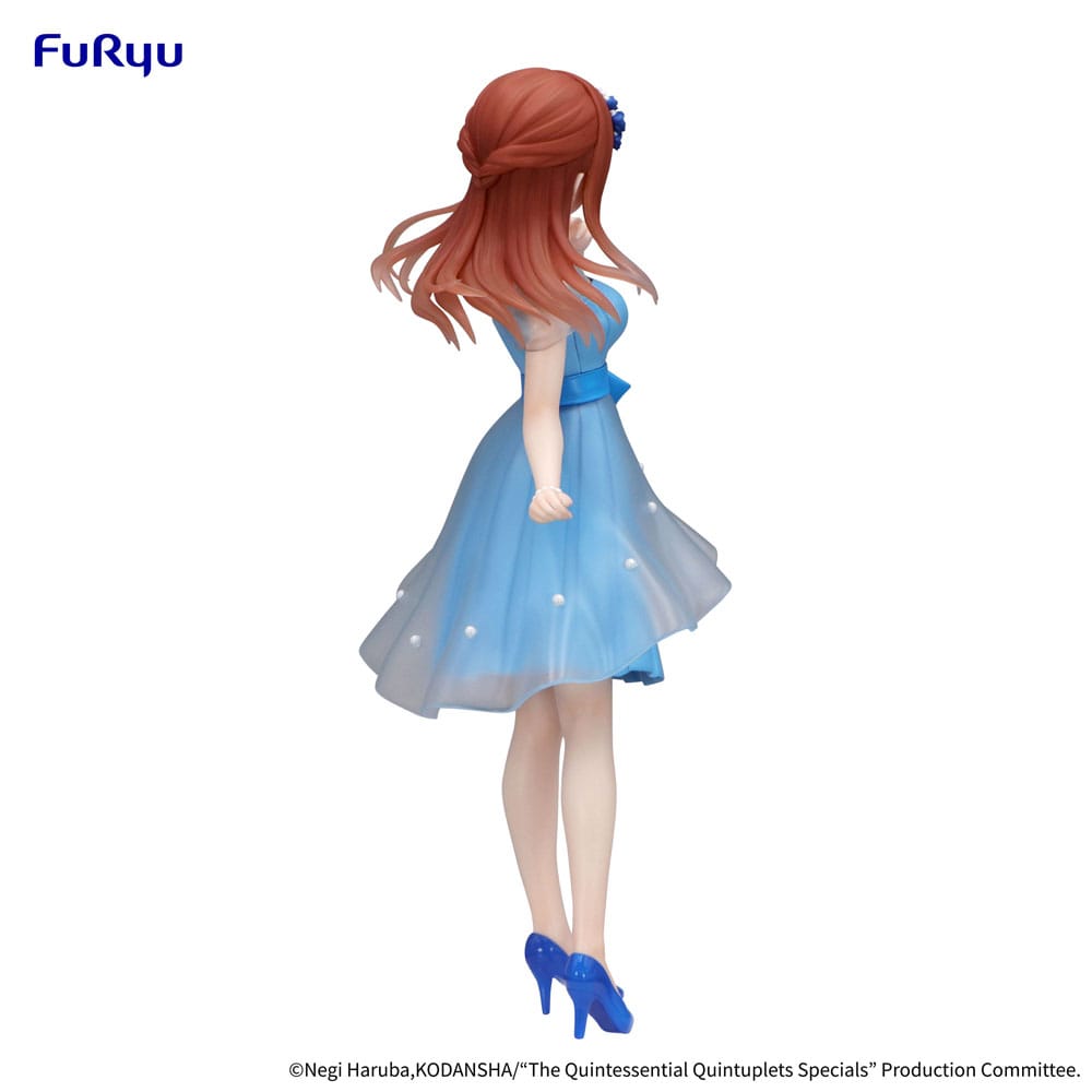 The Quintessential Quintuplets Trio-Try-iT PVC Statue Nakano Miku Pastel Dress Ver. 21 cm Prizefiguren Yokina