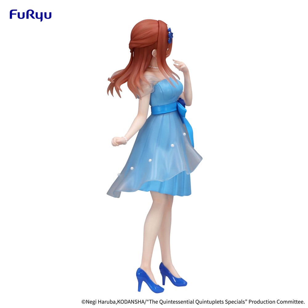 The Quintessential Quintuplets Trio-Try-iT PVC Statue Nakano Miku Pastel Dress Ver. 21 cm Prizefiguren Yokina