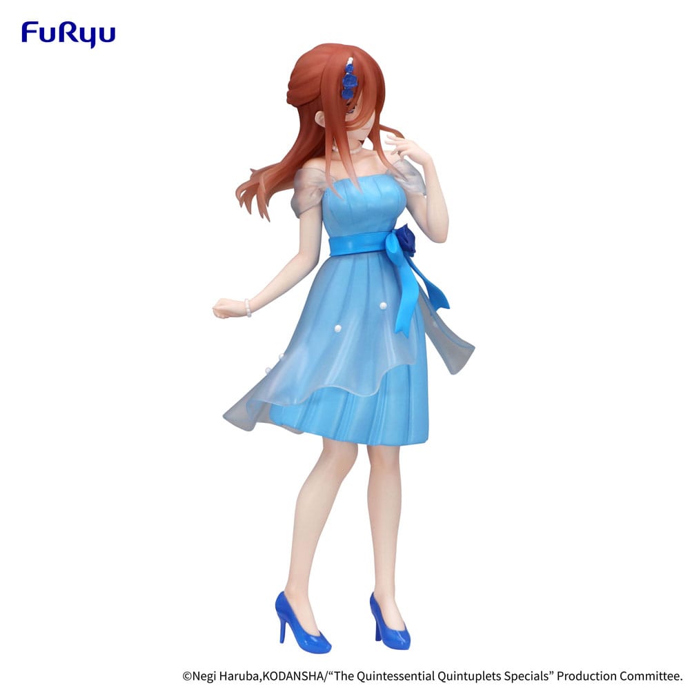 The Quintessential Quintuplets Trio-Try-iT PVC Statue Nakano Miku Pastel Dress Ver. 21 cm Prizefiguren Yokina