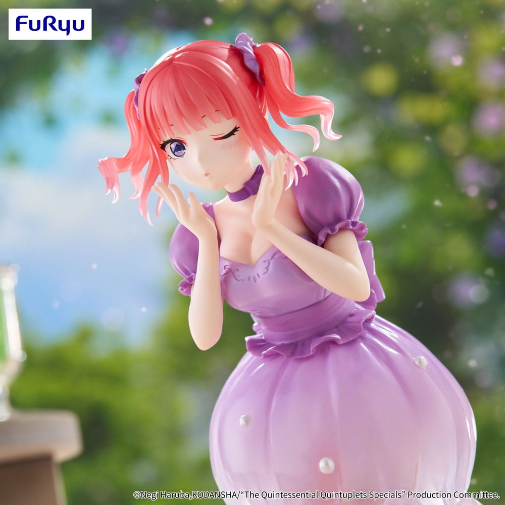 The Quintessential Quintuplets Trio-Try-iT PVC Statue Nakano Nino Pastel Dress Ver. 21 cm Prizefiguren Yokina